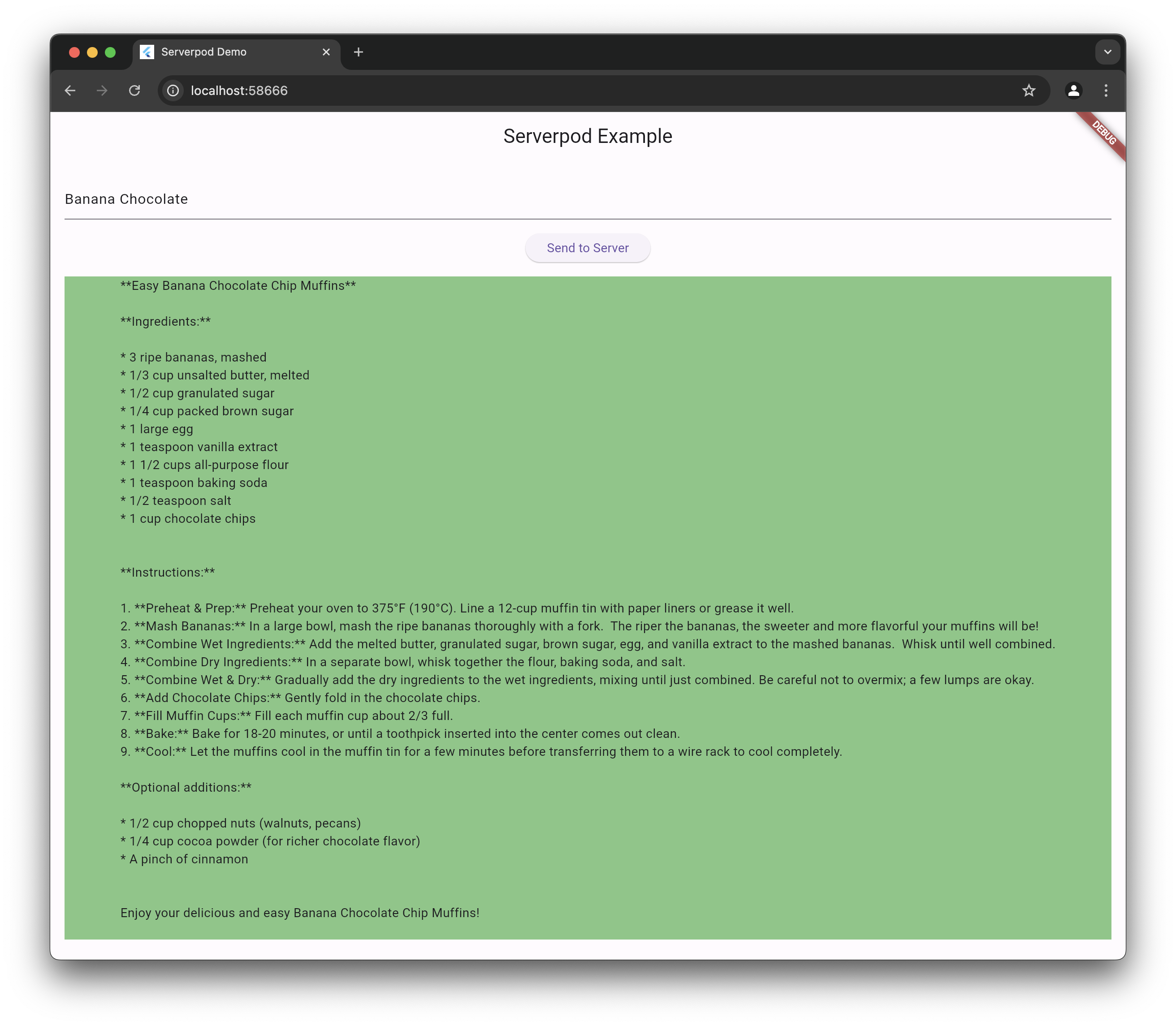 Example Flutter App